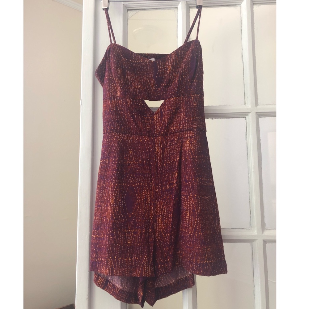 BCBG cut-out romper